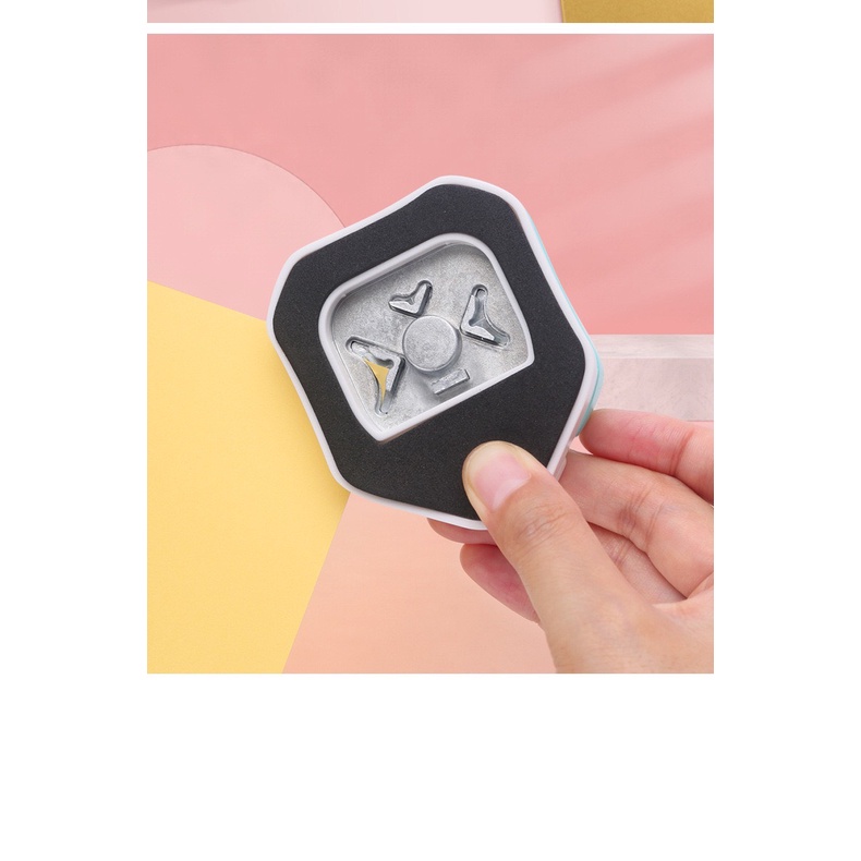 Máy Bo Góc Giấy - Corner Rounder Cao Cấp 3 Trong 1 - Mỗi Màu Là Các Loại Góc Khác Nhau