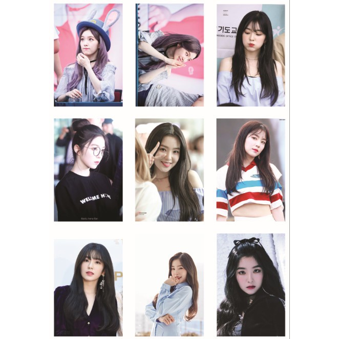 Lomo card ảnh thành viên RED VELVET IRENE full 45 ảnh