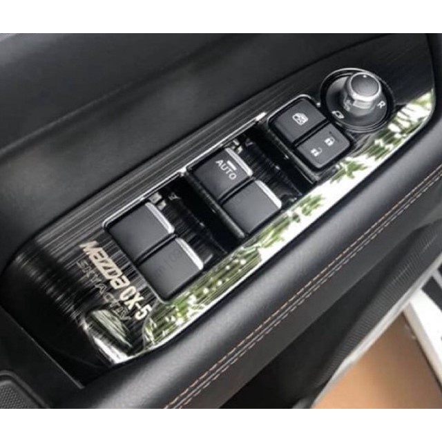 ỐP NỘI THẤT TITAN CÓ CHỮ CAO CẤP MAZDA CX5 2018 - 2021