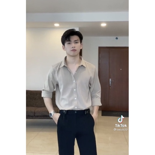 Thắt lưng thun co giãn Meo shop TL004 cúc bấm 2 bên vải thun phối da - Dây nịt chun thun 2 bên cài tiện lợi eo nhỏ