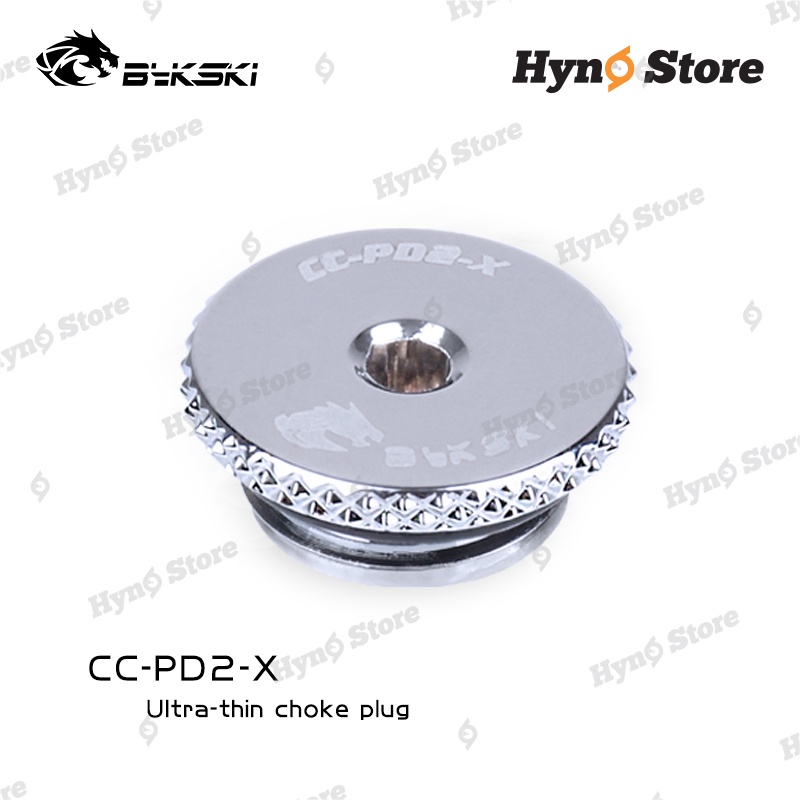 Fit stop slim Bykski logo rồng Tản nhiệt nước custom - Hyno Store