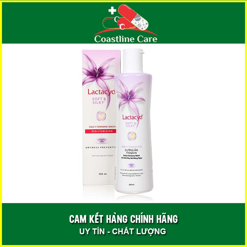 Dung Dịch Vệ Sinh Lactacyd Soft &amp; Silky 250ml Coastlinecare Pharmacy