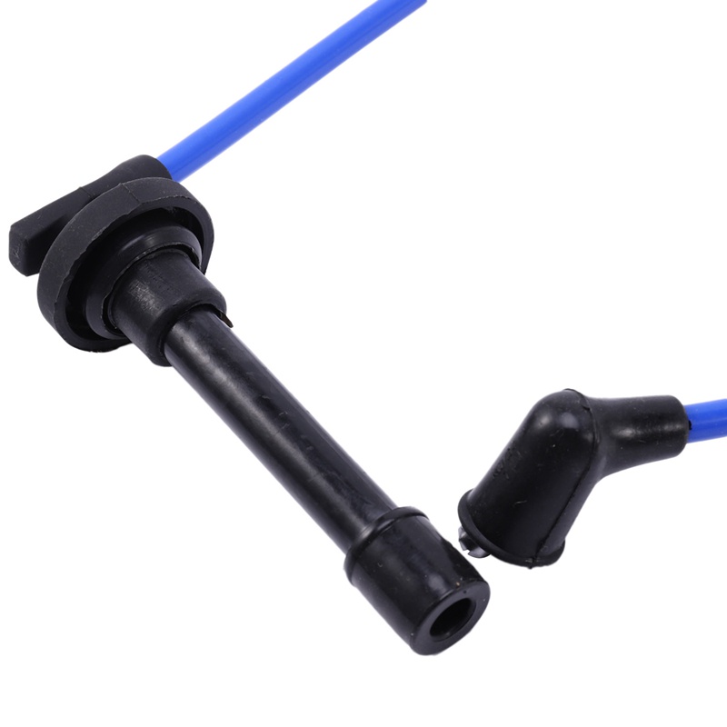 Bộ dây bugi 32700-PTO-000, Dây hiệu suất cao cho HONDA CIVIC DEL SOL 1992-2002 Blue