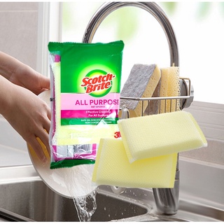 Miếng rửa chén scotch brite 3m không trầy xước, mút đặc cao cấp