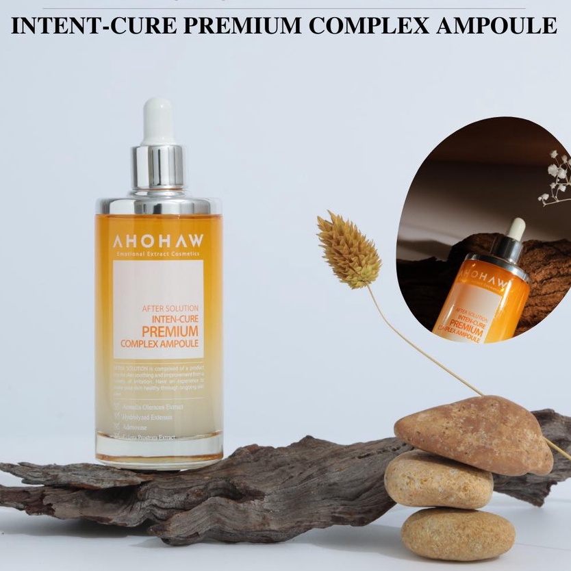 Serum Vàng Ahohaw After Solution Inten Cure Premium 50-150ml Ngăn Ngừa Lão Hóa Cải Thiện Nếp Nhăn