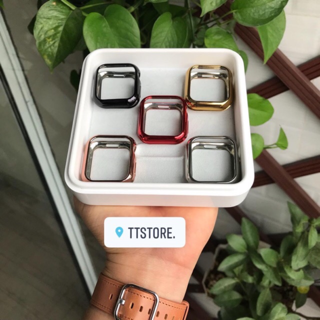 CASE DẺO MÀU APPLE WATCH SERI 1/2/3/4