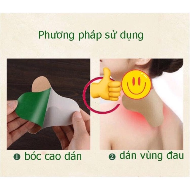 Dán ngải cứu thần thánh vai cổ gáy,thắt lưng