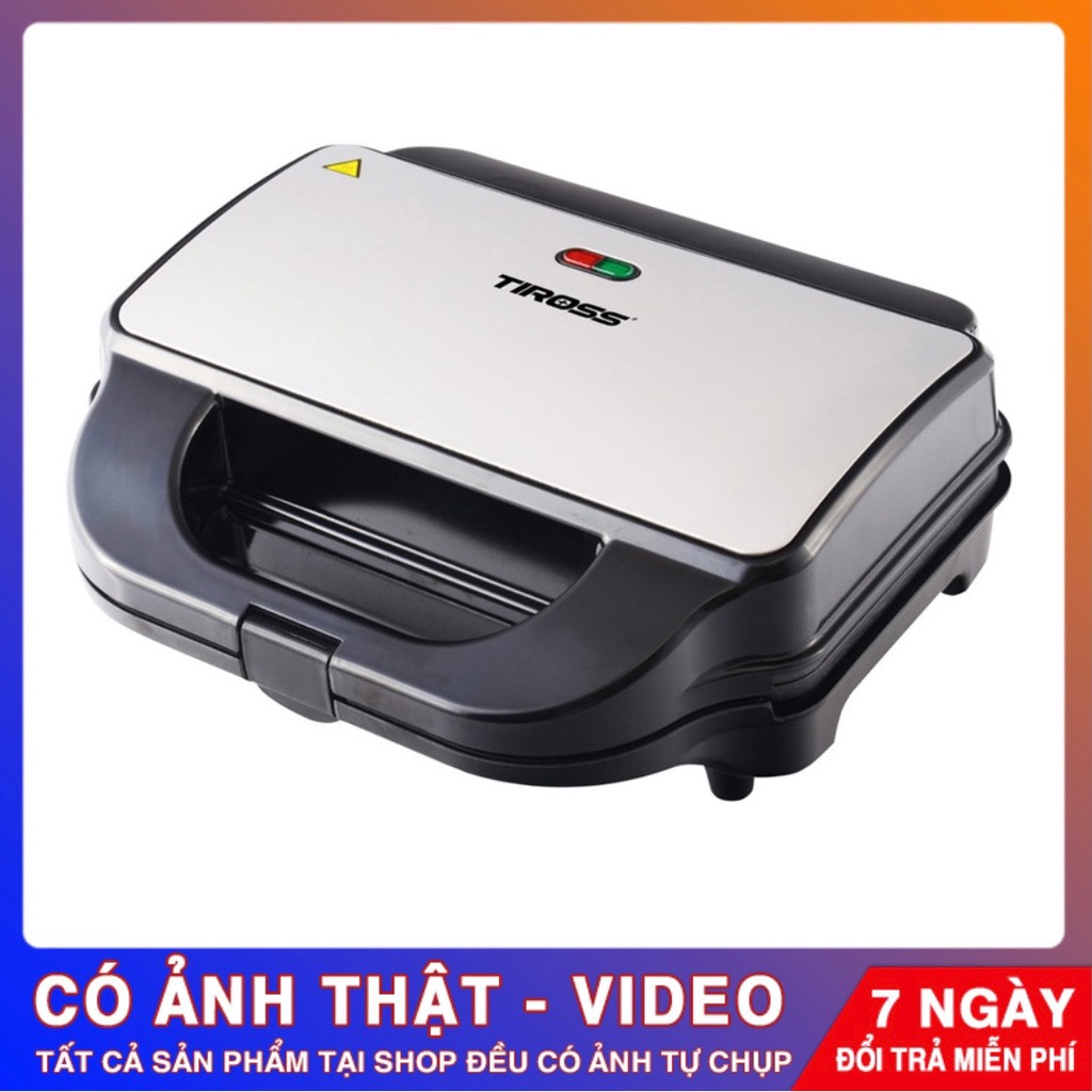 Máy Nướng Bánh Mỳ Sandwich, Bánh Waffle Tiross TS9655 – Phân Phối Chính Hãng – Bảo Hành 12 Tháng