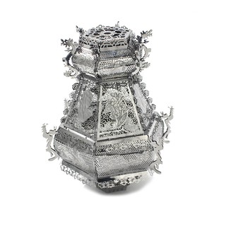 Mô Hình Lắp Ghép kim Loại 3D  Đèn Lồng Cổ - Đường Đăng