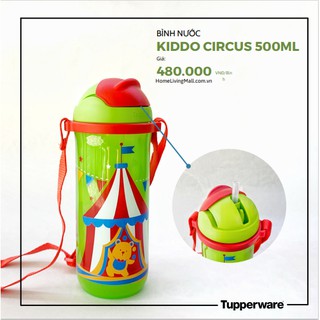 Bình nước có ống hút eco kids tumbler 500ml