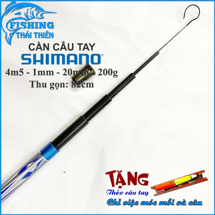 Cần câu tay Shimano Carbon 6h