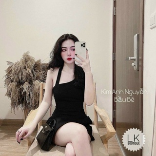 Váy lệch vai hot hit💥
