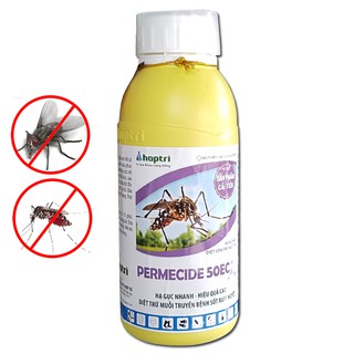 Chế phẩm diệt côn trùng trong gia dụng và y tế Permecide 50EC chai 1 lít