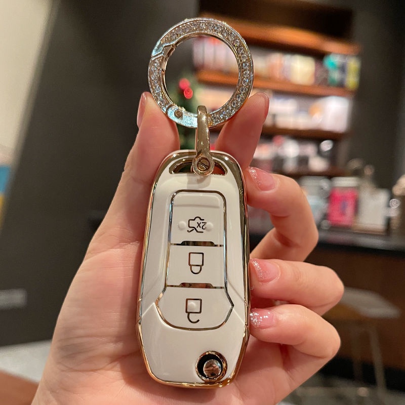 Vỏ Bảo Vệ Chìa Khóa Xe Hơi Ford Fusion Fiesta Escort Mondeo Everest Ranger S-Max Kuga 2