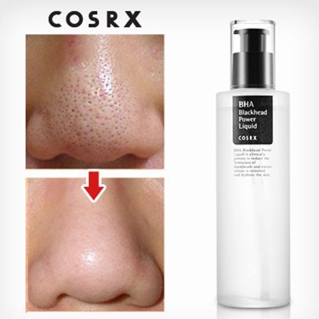 Tẩy da chết giảm Mụn Đầu Đen Cosrx BHA Blackhead Power Liquid Hàn quốc