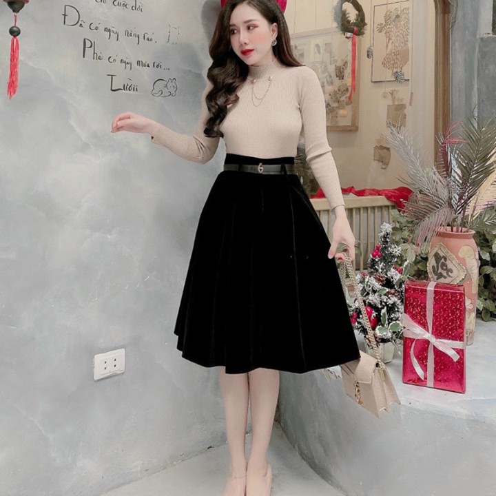 SMK582- CHÂN VÁY NHUNG