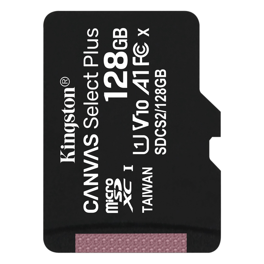 Thẻ nhớ microSD Kingston Canvas Select Plus Android A1 tốc độc tới 100MB/s ( 16 / 32 / 64 / 128 / 256 / 512GB )