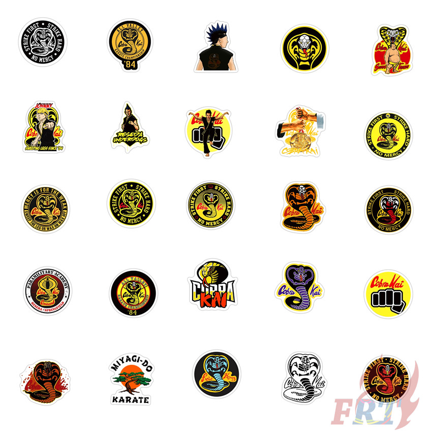 Bộ 50 Hình Dán Cobra Kai Series 01 - Tv Shows