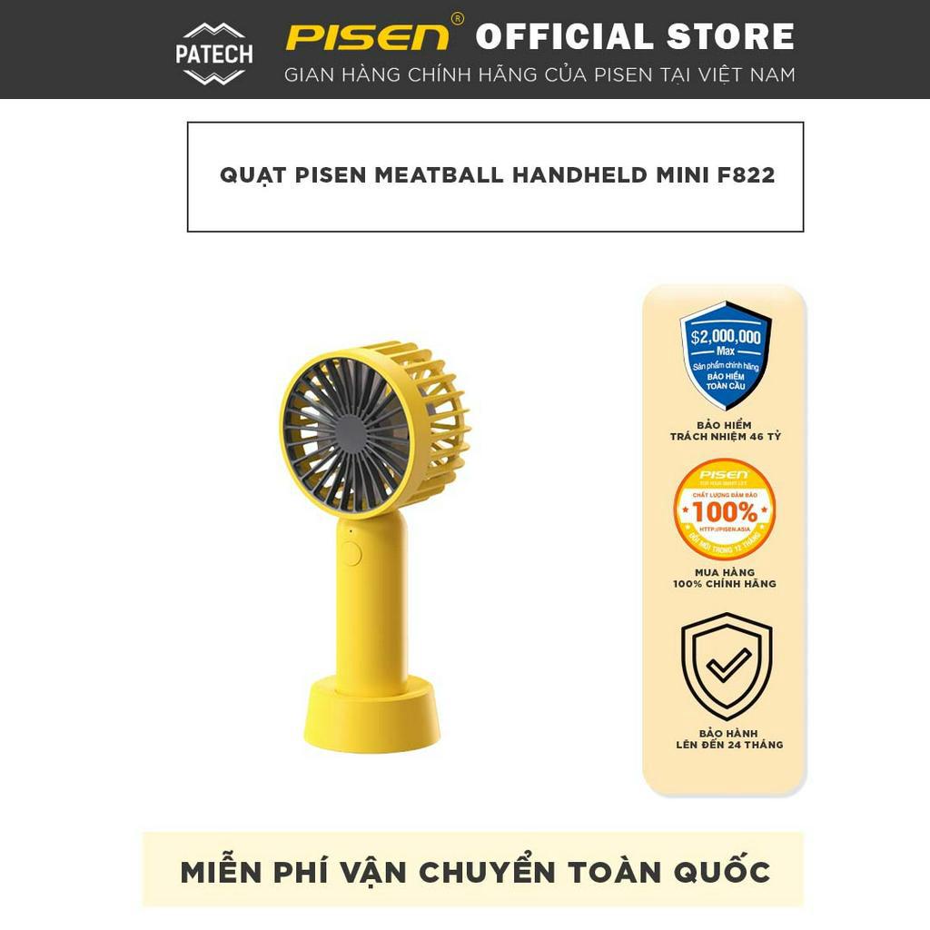 Quạt không dây PISEN Meatball Handheld Mini F822 - Hàng chính hãng