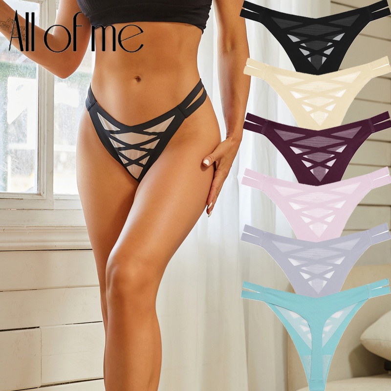 Cute Byte Quần Lót Lưới Không Đường May Gợi Cảm Dễ Thương Cho Nữ