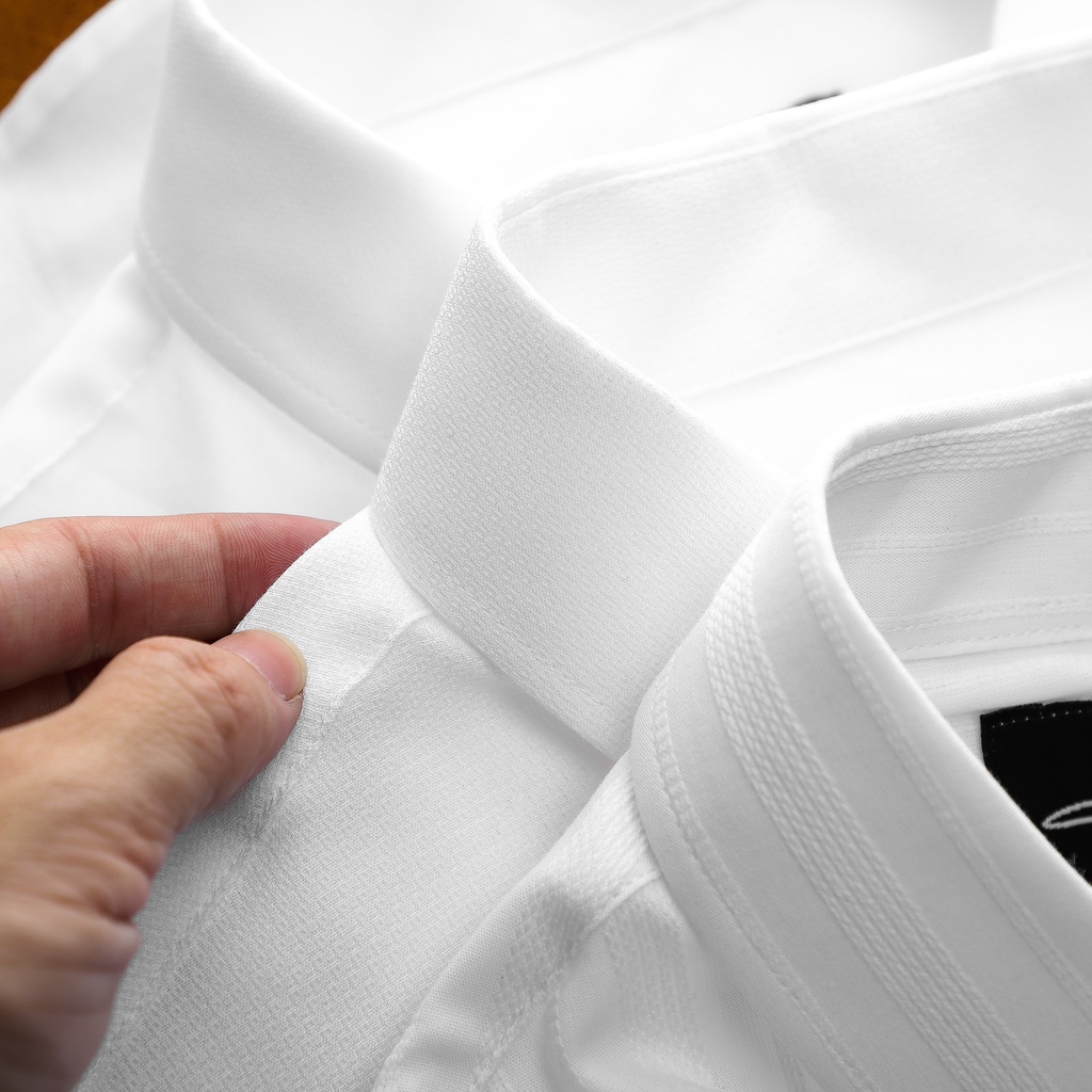 Áo sơ mi nam dài tay HEBOZ 010, chất cotton mềm mịn ít nhăn thoáng mát - 00001144