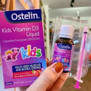 OSTELIN KIDS VITAMIN D3 LIQUID ( Mẫu mới )