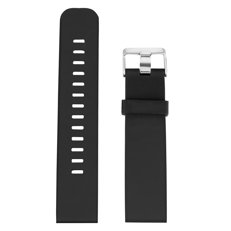 Dây Đeo Cao Su Màu Đen / Xám Cho Đồng Hồ Thông Minh Apple Watch Series 1 / 2 / 3 / 4 (38mm / 42mm)