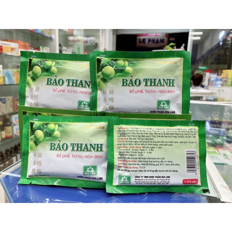 [Chính hãng] 1 vỉ viên ngậm An Phế Nam Dược - 5 viên  Date mới