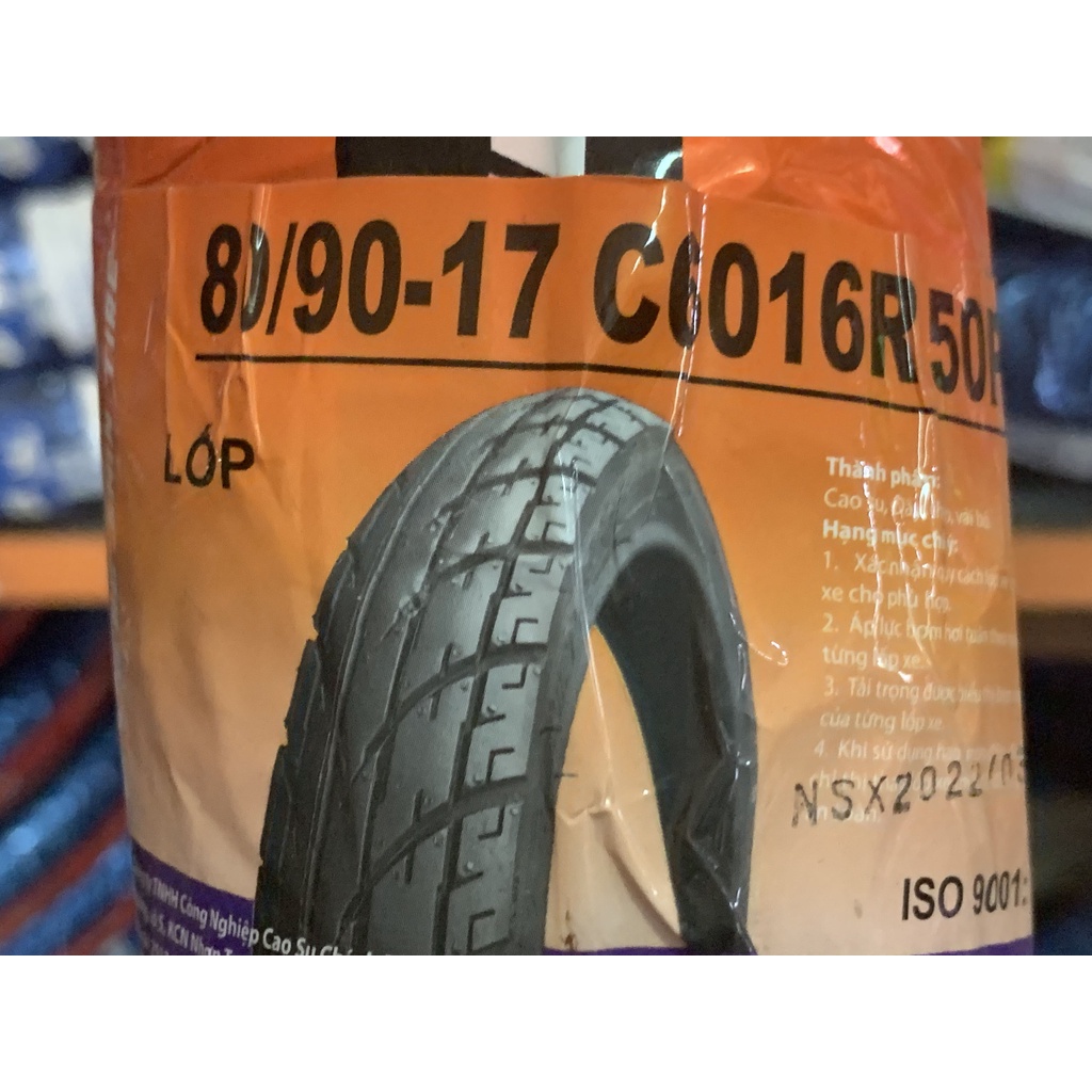 Vỏ Chengshin 70-80/90/17 Bánh Trước/Sau Wave S110/Rs/Rsx, Future Neo - Có Ruột