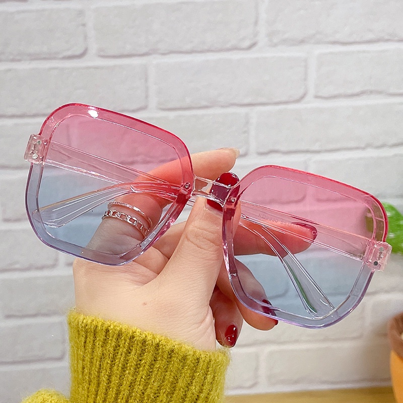 Kính Mát Gọng Lớn Phong Cách Vintage Thời Trang Cho Nữ