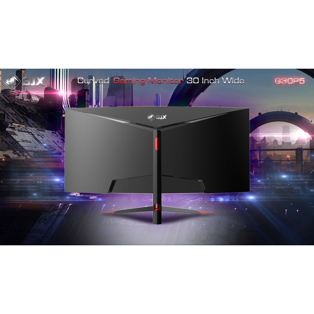 Màn hình máy tính LCD BJX G30P5 30 INCH CONG 200HZ ULTRA WIDE GAMING MONITOR - Hàng chính hãng