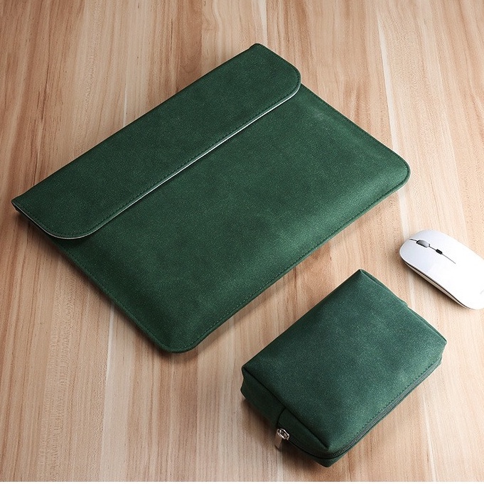 Túi da giả mỏng nhẹ bảo vệ  13 14 15 16 inch