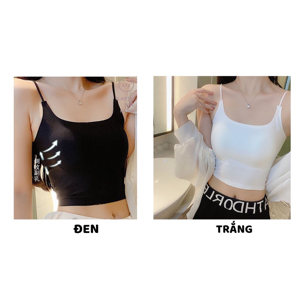Áo Ngực Nữ - Áo Bra Nữ 2 dây Nâng Ngực gợi cảm mẫu Bra đúc su DAN STORE MÃ 2101