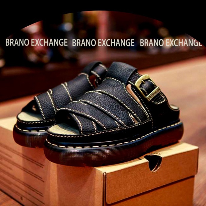 Dép Dr 2007 da bò thật bảo hành 12 tháng