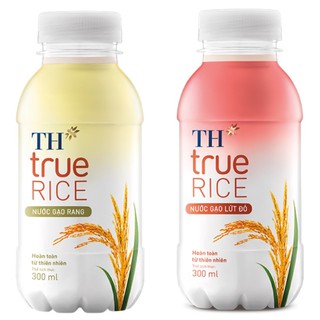 NƯỚC GẠO RANG/ NƯỚC GẠO LỨT ĐỎ TH TRUE RICE 300ML
