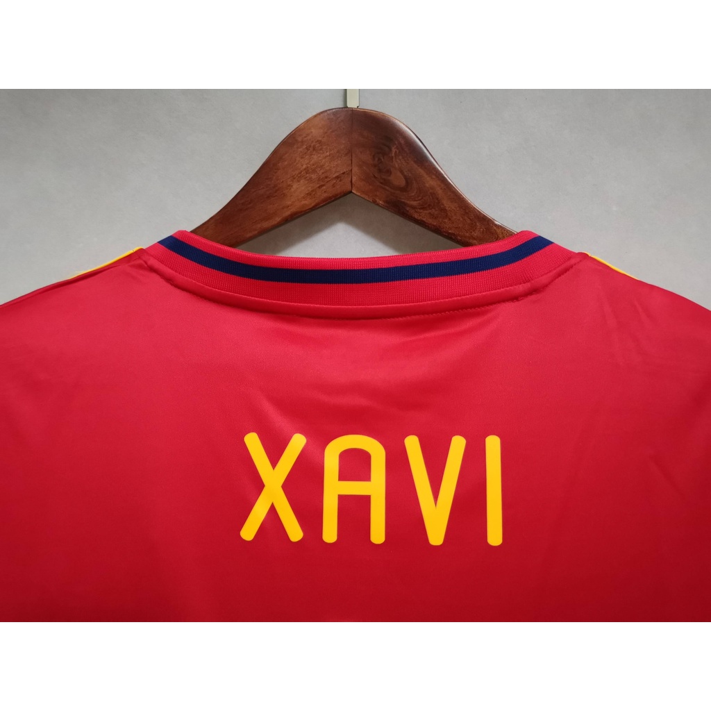 Áo Bóng Đá Phong Cách Retro Tây Ban Nha 2010