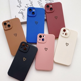 Ốp Điện Thoại Hình Trái Tim Cho OPPO A16 4G A55 A53S A56 A74 A54 A91 F15 RENO3 A93S A94 RENO5F RENO5LITE A95 5G