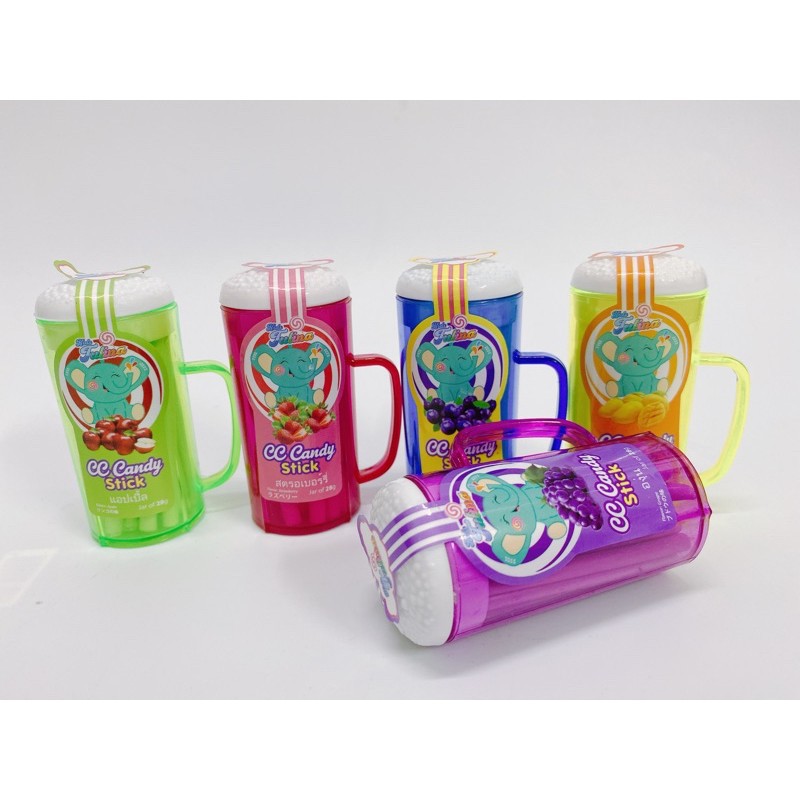 Kẹo tăm lạnh hình que kem Doten Thái Lan - Candy Stick đủ vị trái cây thơm ngon (ăn vặt trở về tuổi thơ)
