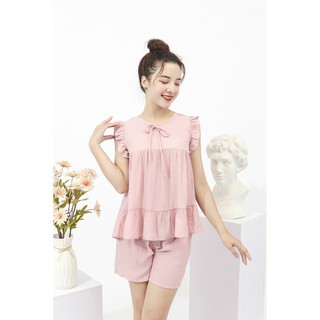 Bộ đồ nữ mặc nhà chất đũi cao cấp, siêu mát