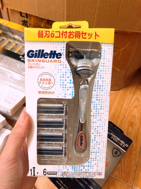Dao Cạo Râu Gillette Fusion 5+1 – Nhật Bản