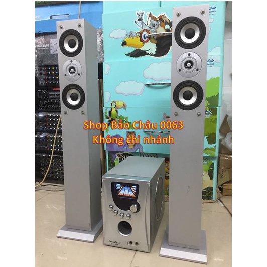 Bộ Loa cột DA QUA SU DUNG nghe nhạc Soundmax A2800 nghe nhạc, xem phim
