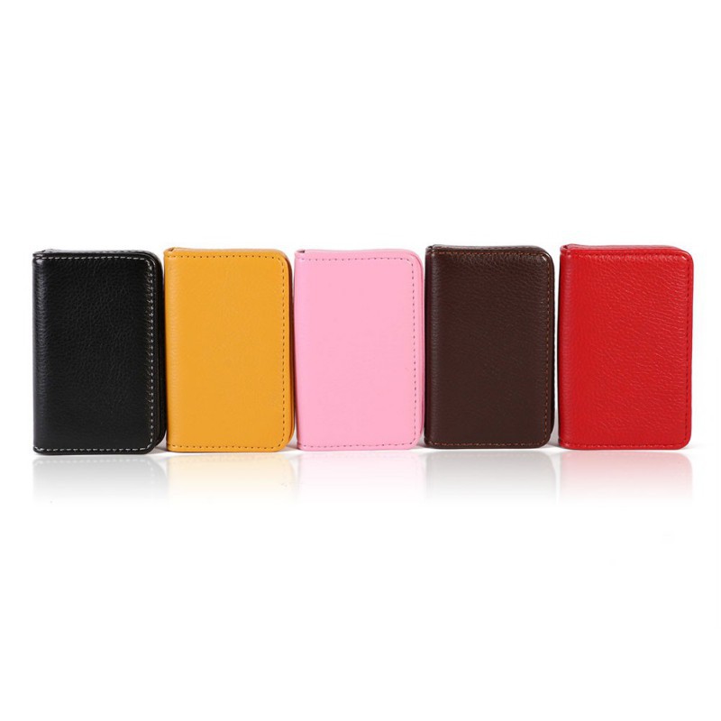 Ví da PU cầm tay thiết kế nắp gập đa dụng | BigBuy360 - bigbuy360.vn