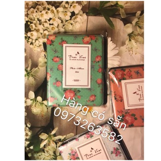 Album ảnh 9*6cm hoa vintage đẹp lung linh chỉ 55k