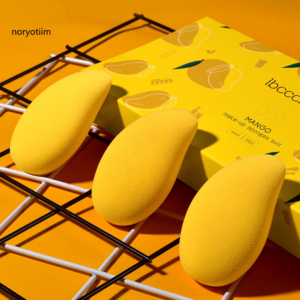 Set 3 mút trang điểm hình quả xoài độc đáo
 | BigBuy360 - bigbuy360.vn