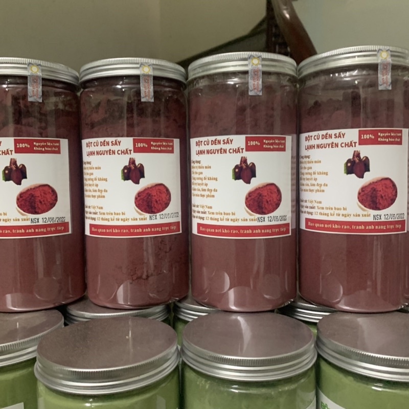Bột củ dền bổ máu, đẹp da tạo màu thực phẩm hộp 500g