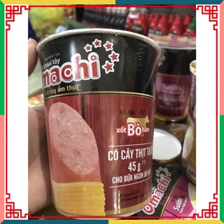 Mì omachi cốc 113g có xúc xích/ cây thịt45g taphoatoanngocc