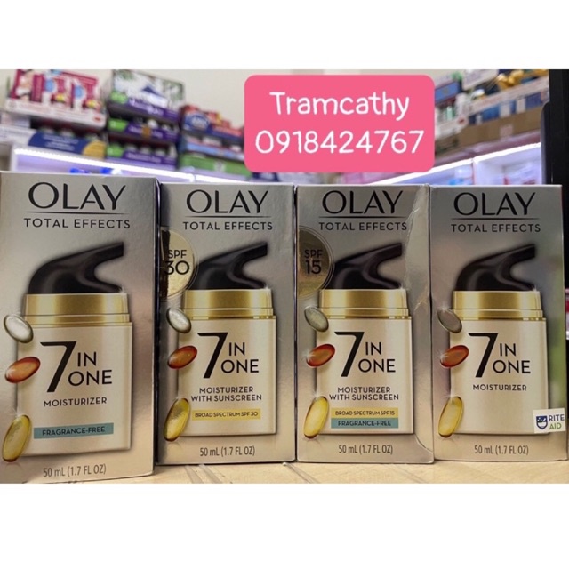 [Hàng mỹ] Kem Olay Total Effect 7in1 Móituriser olay 7 in one