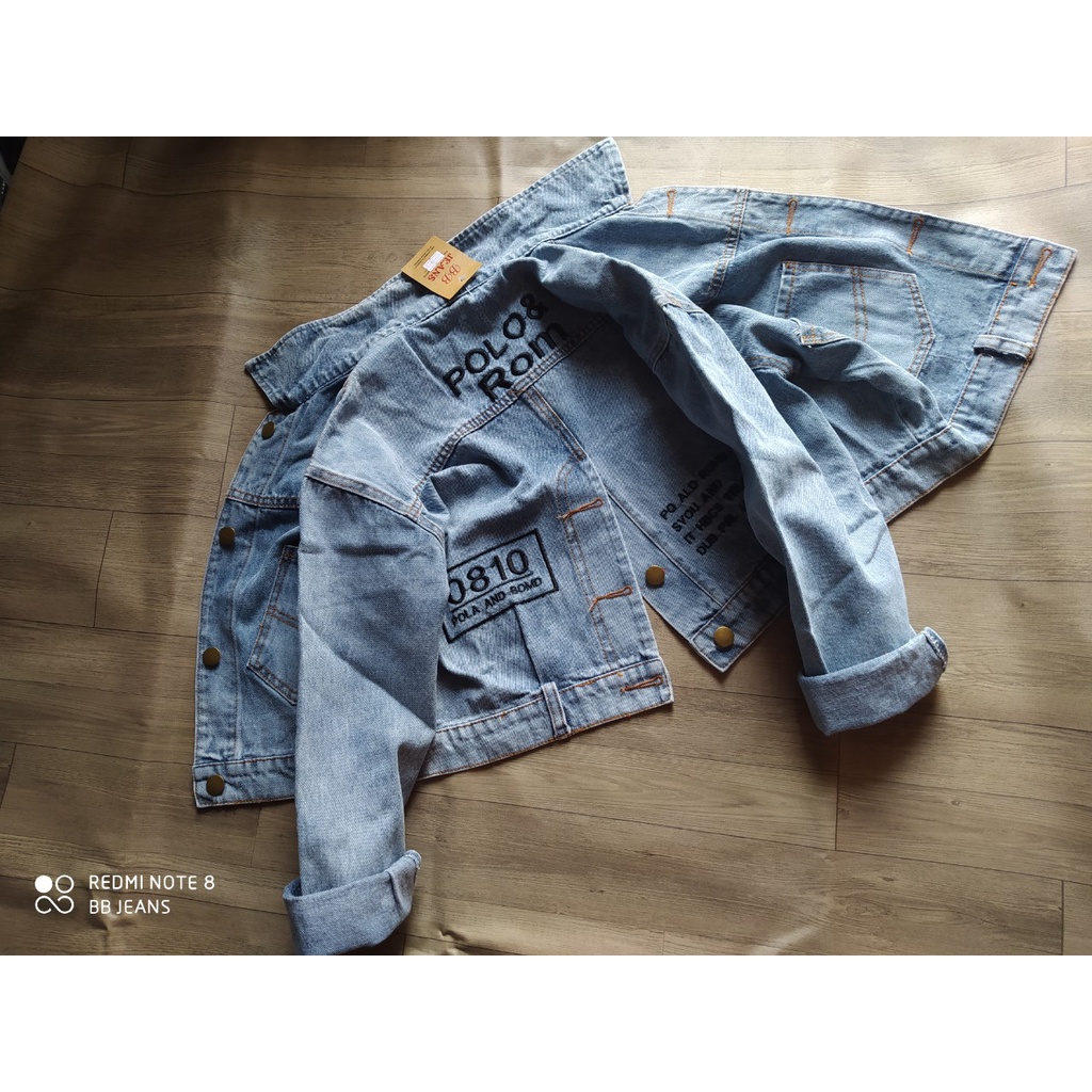 Áo khoác jean nữ takata POLOROM  CAO cấp form 40-58kg Panda.