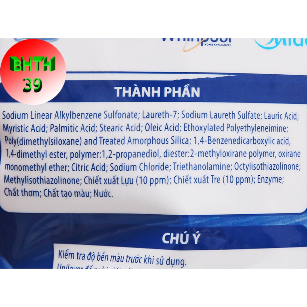 (Mẫu mới) Nước giặt OMO Matic cửa trước bền đẹp 3,6kg