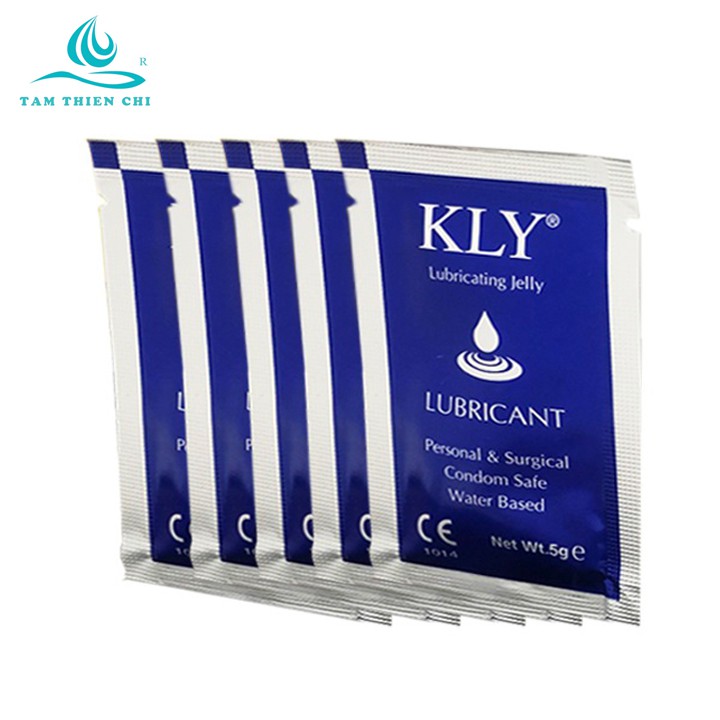 Túi 5g Gel bôi trơn gốc nước KLY TTC